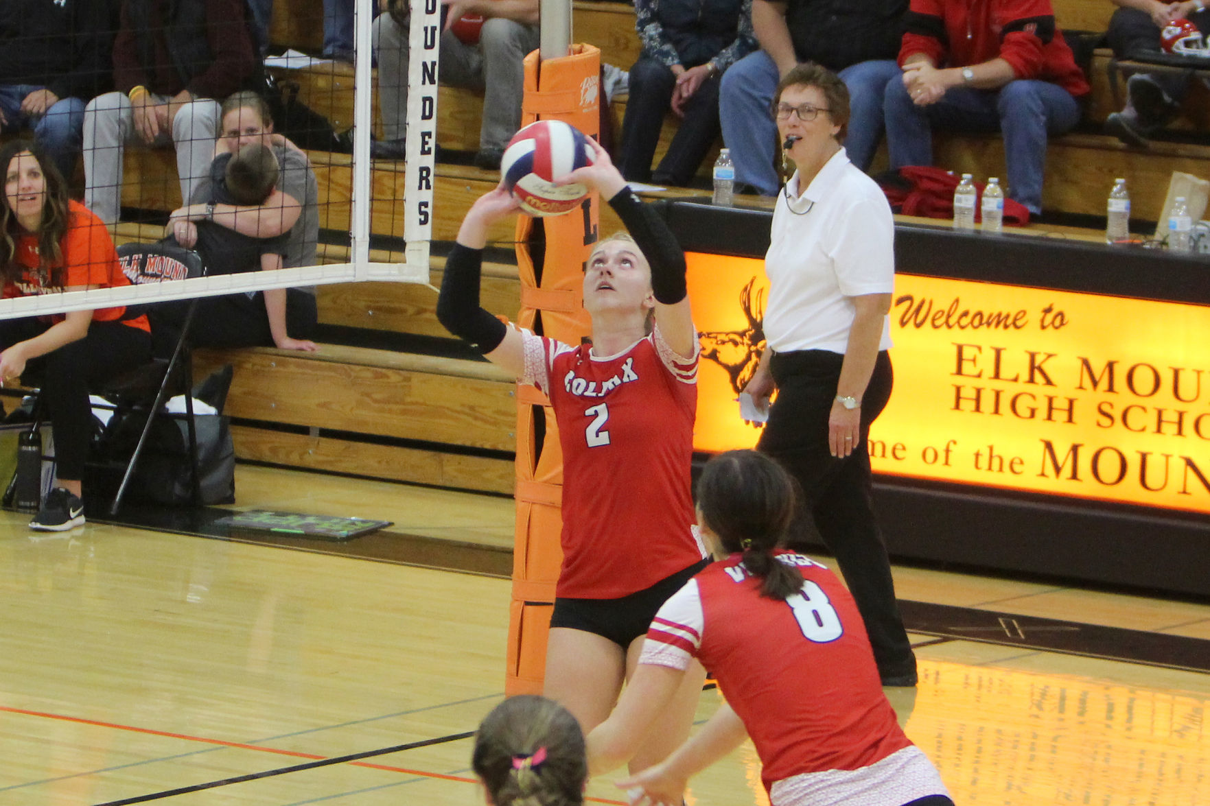 Colfax at Elk Mound volleyball 10-17-19